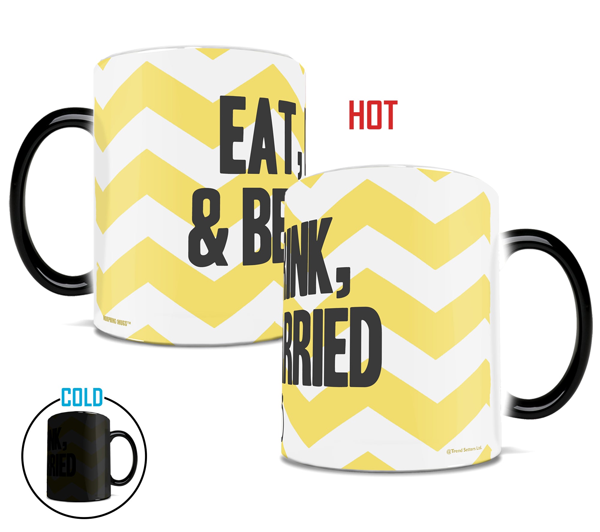 Wedding Collection (Eat Drink Be Married) Morphing Mugs® Heat-Sensitive Mug MMUG427